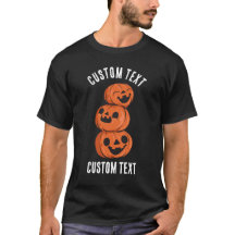 Anpassad text Halloween Glada pumpor Personlig
