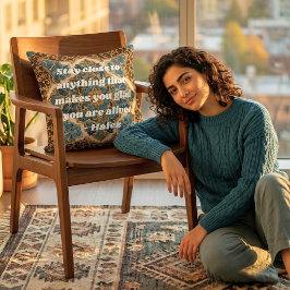 Anpassad text Khatam Marquetry Persisk konst Gåvor Kudde