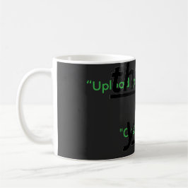 Anpassad text & Ladda upp ditt foto Personlig Kaffemugg