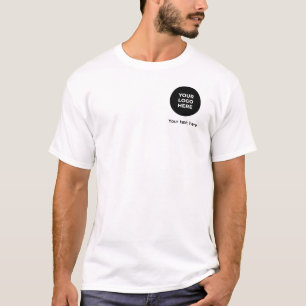 Anpassad text & logotyp T-shirt