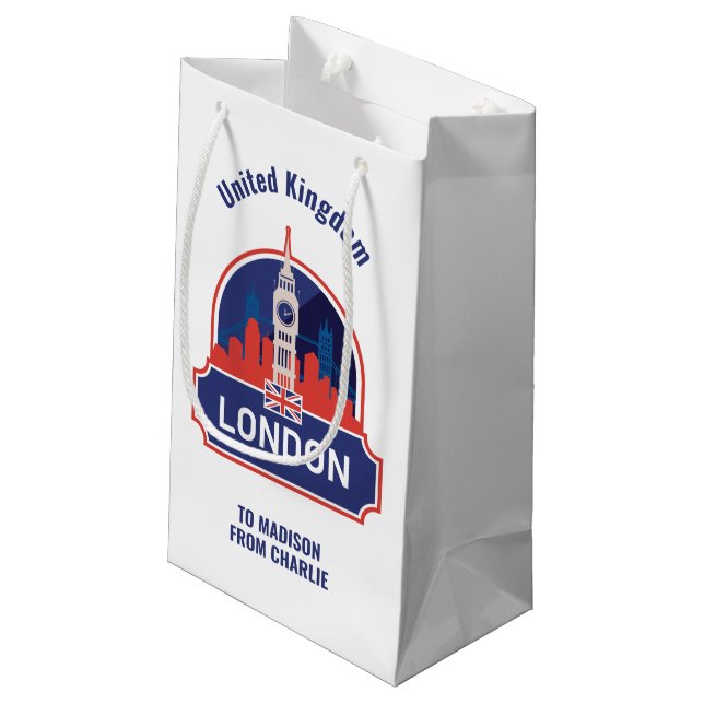 Anpassad text London (Baksidan Vinklad)