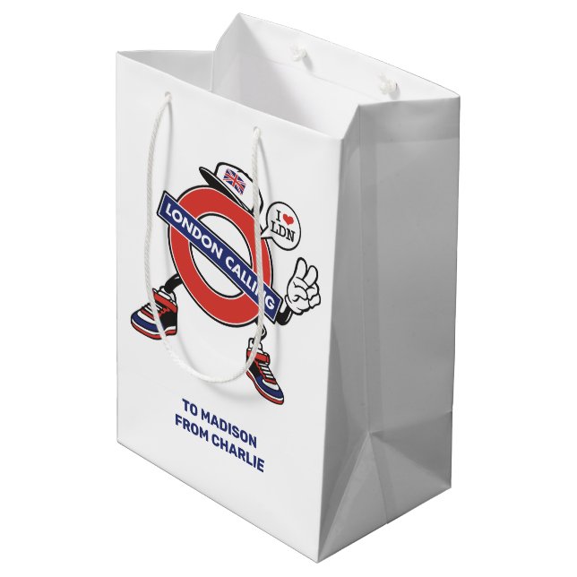 Anpassad text London Calling (Baksidan Vinklad)