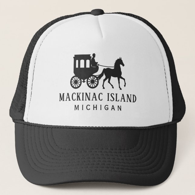 Anpassad text Mackinac Island Keps (Framsida)
