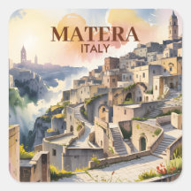 Anpassad text Matera Italien Resa Sassi di Matera