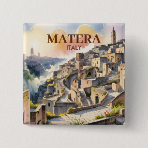Anpassad text Matera Italien Resa Sassi di Matera Knapp