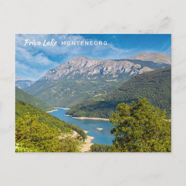 Anpassad text Montenegro Vykort (Framsida)