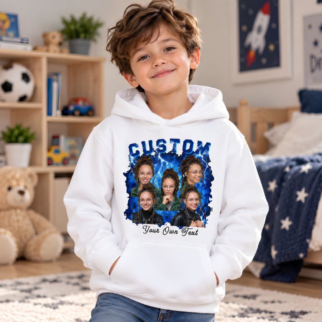 Anpassad text och foto bootleg t shirt (Skapare uppladdad)
