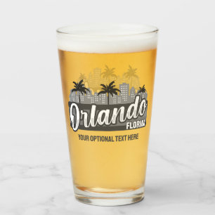 Anpassad text Orlando Florida Glaskopp