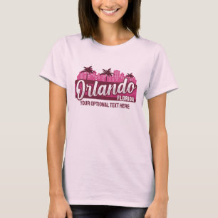 Anpassad text Orlando Florida T Shirt