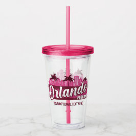 Anpassad text Orlando Florida Take Away Mugg