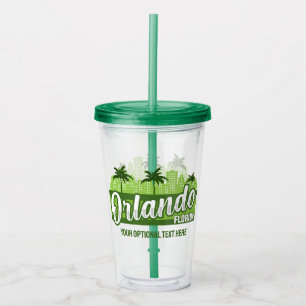 Anpassad text Orlando Florida Take Away Mugg