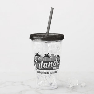 Anpassad text Orlando Florida Take Away Mugg