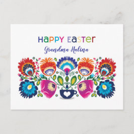 Anpassad text påskfolklore, vykort