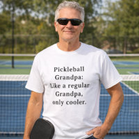 Anpassad text Rolig farfar Pickleball