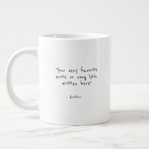 Anpassad text - skapa din egen Jumbo-kaffemugg Jumbo Mugg