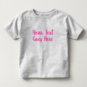 Anpassad Text Uppladdning Foto Grå Skapa Din Egen T Shirt