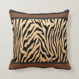 Anpassad tigerrand kudde