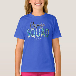 Anpassad titel för Cruise Squad-medlemmar T Shirt