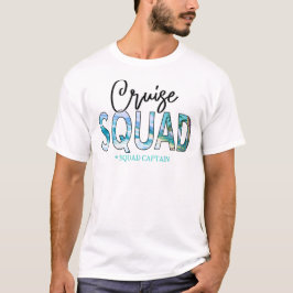 Anpassad titel för Cruise Squad-medlemmar T Shirt