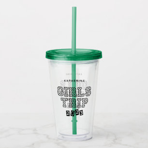Anpassad tjejresa 2023 Tjejer Helguppe Vacation Take Away Mugg