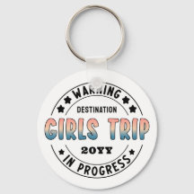 Anpassad tjejresan pågår Gradient Roligt