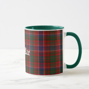 Anpassad traditionell MacRae Tartan Rutig Mugg