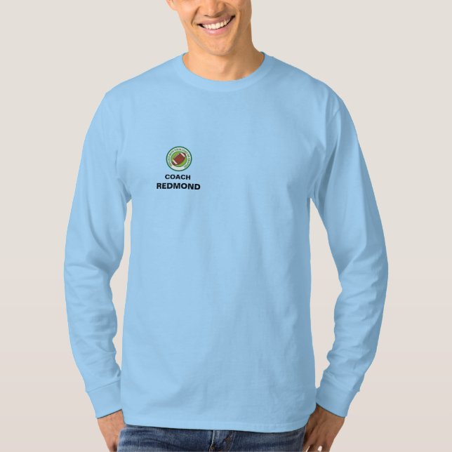 Anpassad Tränarplagg Personlig T Shirt (Framsida)