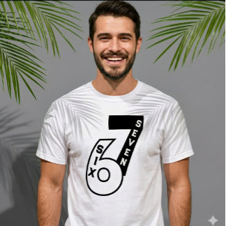Anpassad Trend 67 Grafisk Text Typografi Barn T Shirt