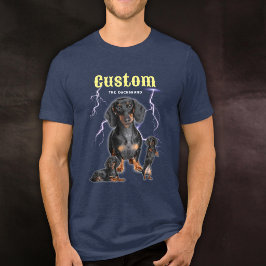Anpassad Trendig Bootleg Personlig Hund Foto 90tal T Shirt