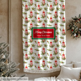 Anpassad trendig för vattenfärg, klassiskt namn, u fleecefilt