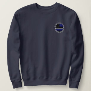 Anpassad tunn vit linje USA-flagga EMS EMT  T Shirt