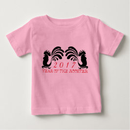 Anpassad Tupp År 2017 Småbarn Flick T-shirt
