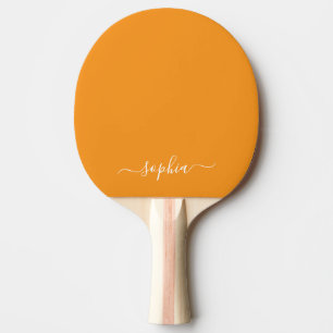 Anpassad typografisk namn full tryck pingisracket