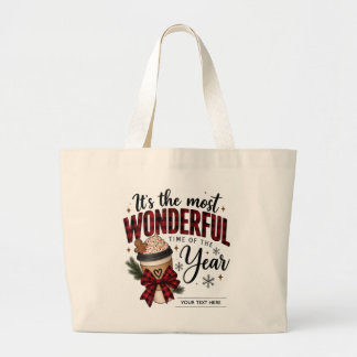 Anpassad Underbar Tid på Året Totebag Jumbo Tygkasse