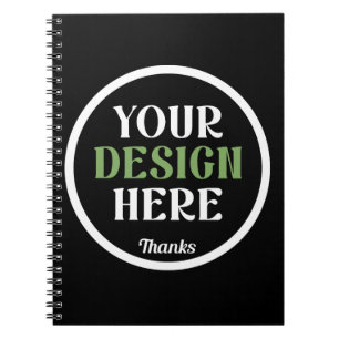 anpassad, unik, snygg & minimalistisk anteckningsbok