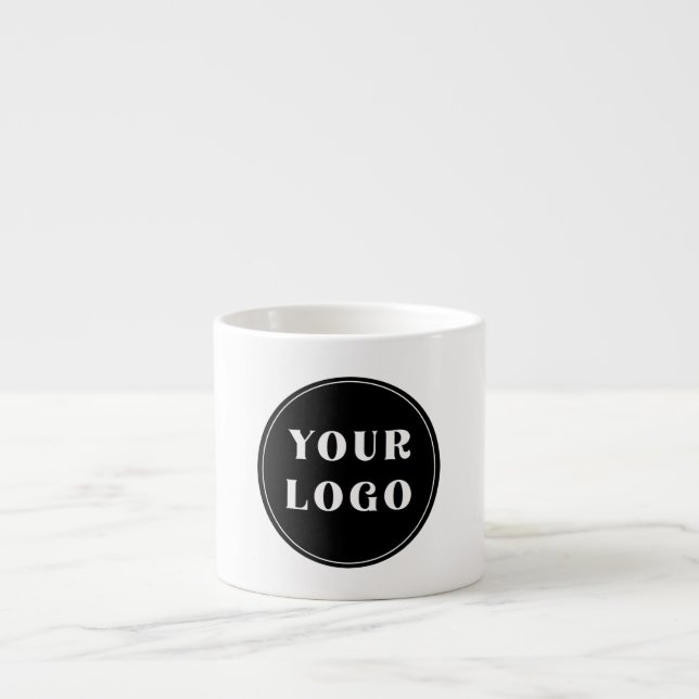 anpassad, unik, snygg & minimalistisk espressomugg (Framsidan)