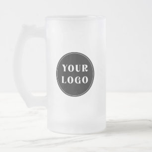 anpassad, unik, snygg & minimalistisk frostat ölglas