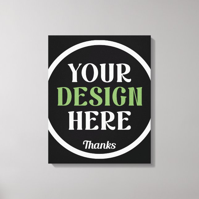 anpassad, unik, snygg & minimalistisk hershey®'s k canvastryck (Framsida)