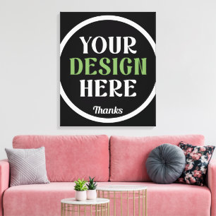 anpassad, unik, snygg & minimalistisk hershey®'s k canvastryck