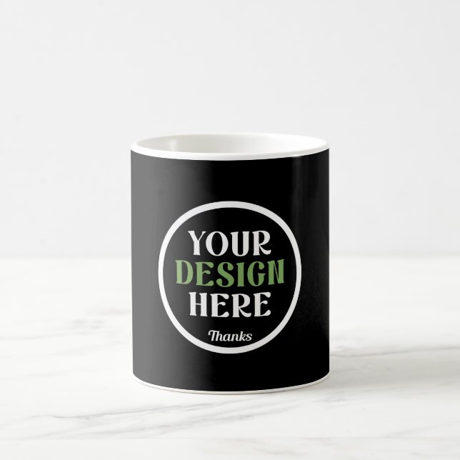 anpassad, unik, snygg & minimalistisk hershey®'s k kaffemugg (Center)