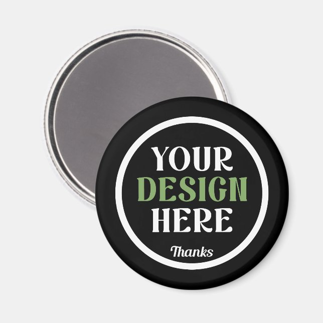 anpassad, unik, snygg & minimalistisk hershey®'s k magnet (Front/Back)