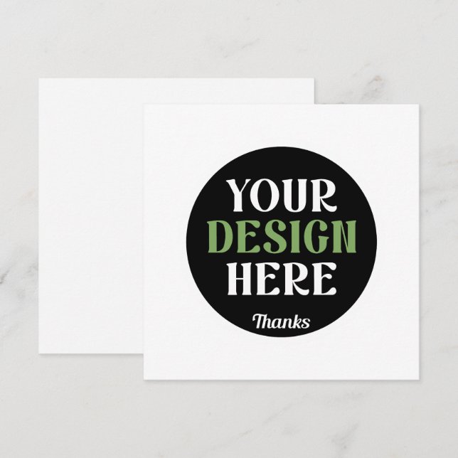 anpassad, unik, snygg & minimalistisk hershey®'s k meddelande (Fram/baksida)