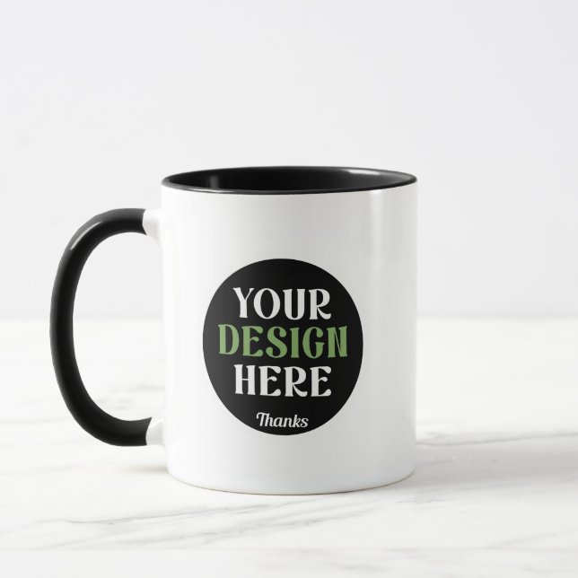 anpassad, unik, snygg & minimalistisk hershey®'s k mugg (Vänster)