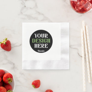 anpassad, unik, snygg & minimalistisk hershey®'s k pappersservett