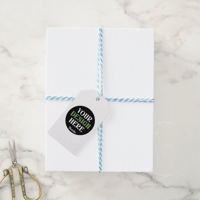 anpassad, unik, snygg & minimalistisk hershey®'s k presentetikett (Med Snöre)