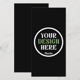 anpassad, unik, snygg & minimalistisk hershey®'s k tack kort