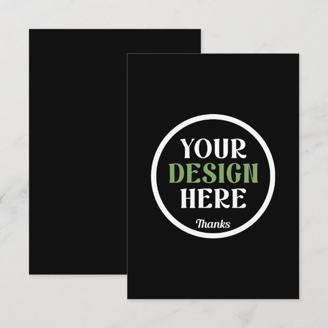 anpassad, unik, snygg & minimalistisk hershey®'s k tilläggskort (Fram/baksida)