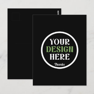 anpassad, unik, snygg & minimalistisk hershey®'s k vykort