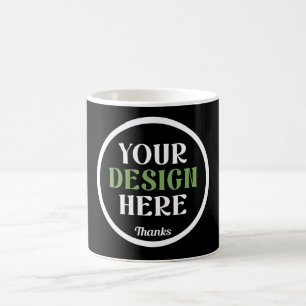 anpassad, unik, snygg & minimalistisk kaffemugg