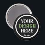 anpassad, unik, snygg & minimalistisk magnet<br><div class="desc">Denna design är tillgänglig för alla. Anpassa gärna logotypen,  bilderna,  texten och färgerna enligt dina önskemål. Tack så mycket.</div>